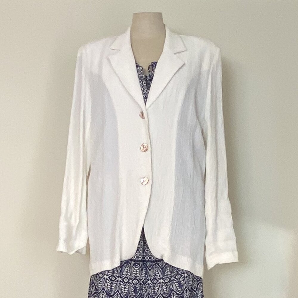 MDG White Summery Jacket